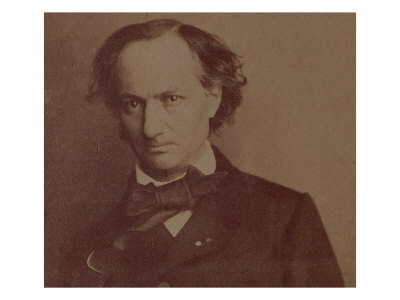 Charles Baudelaire, French Poet, Portrait Photograph