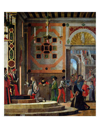 The Departure of the English Ambassadors, from the St. Ursula Cycle, 1498
