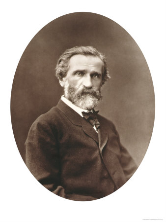 Guiseppe Verdi from "Galerie Contemporaine," 1877