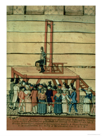 The Terror, Jean Georges Schneider and the Guillotine