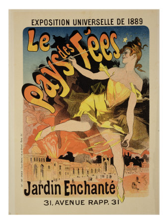 Reproduction of a Poster Advertising "Fairyland, the Enchanted Garden"