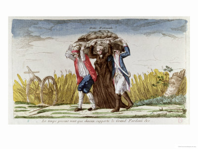 Everybody Carry the Burden of Taxes and National Debt, circa 1789