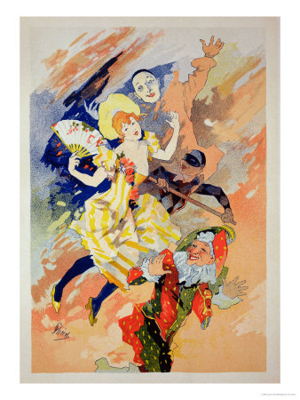 Reproduction of a Poster for a Pantomime, 1891