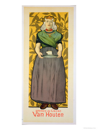 Reproduction of a Poster Advertising "Van Houten Cocoa," 1893