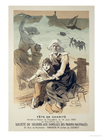 Reproduction of a Poster Advertising a Charity Party