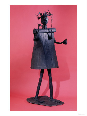 Ebo or Gbo, the God of War and Bringer of Victory, Benin, from Quidah