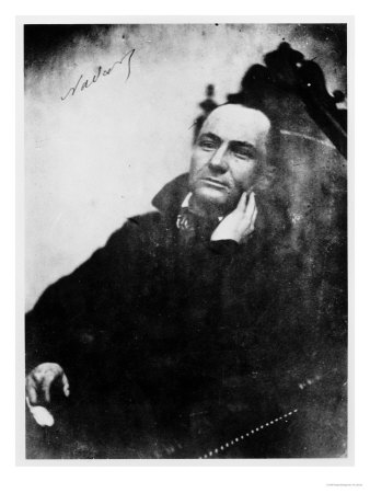 Charles Baudelaire Seated in a Louis XIII Armchair, 1855