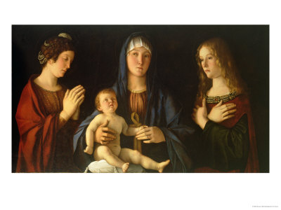 Virgin and Child with St. Catherine and Mary Magdalene, circa 1500