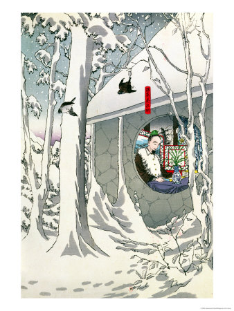The Emperor Komei in Retirement