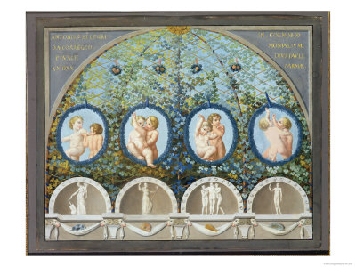 Design for a Ceiling Fresco, Published circa 1780