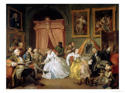 Marriage a La Mode: IV, the Toilette, circa 1743