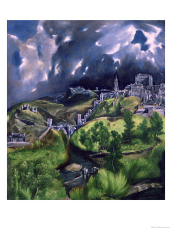 Buy View of Toledo, circa 1597-99 at AllPosters.com