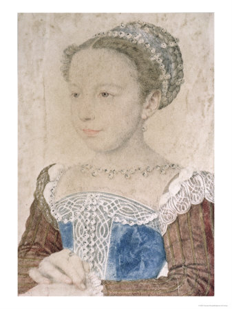 Marguerite De France Known as La Reine Margot, circa 1560