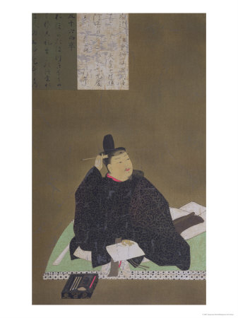 The Poet, Ariwara Narihira from "The Kokka," September 1910