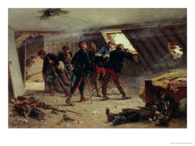 Episode from the Franco-Prussian War, 1875