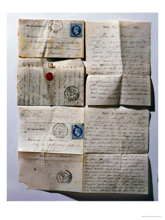 Letters Sent to Paris by Balloon During the Siege of 1871