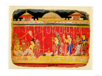 The Marriage of Krishna