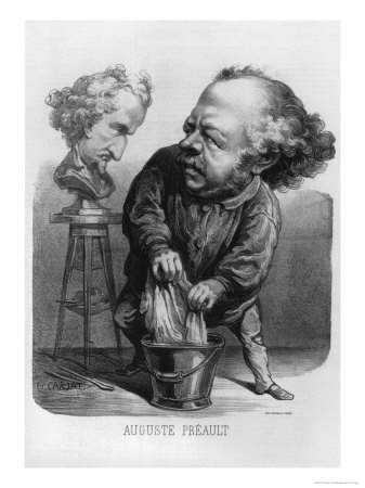 Buy Auguste Preault, Caricature from "Le Boulevard," 1862 at AllPosters.com