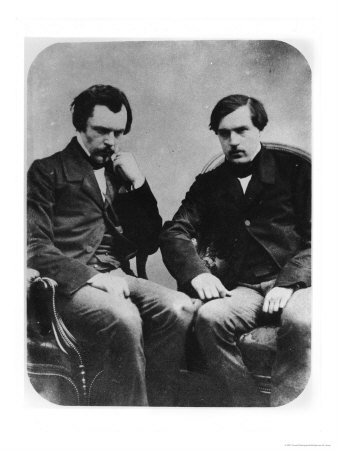 Edmond Louis Antoine Huot De Goncourt and Jules Alfred Huot De Goncourt