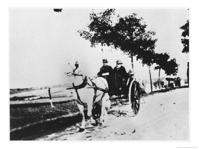 Edgar Degas and a Friend in the Countryside