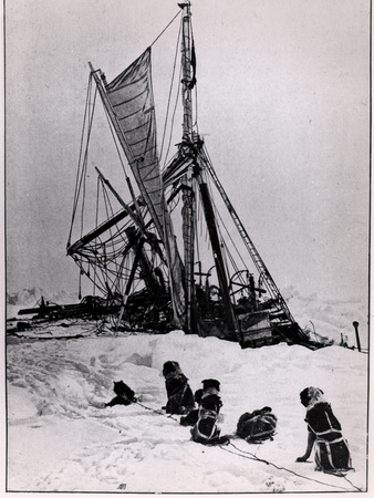 The Agony of "The Endurance," from "Expedition to the South Pole" by Ernest Shackleton 1914-1917