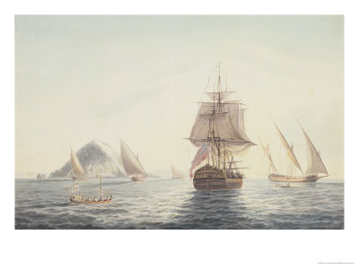 Gibraltar: H.M.S. "Sirius" Sailing Off
