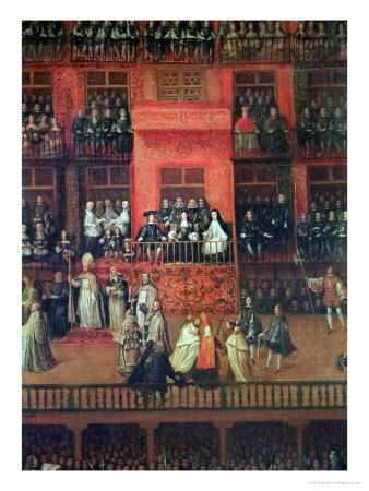 Auto De Fe in the Plaza Mayor, Madrid, 30 June 1680 (Detail)