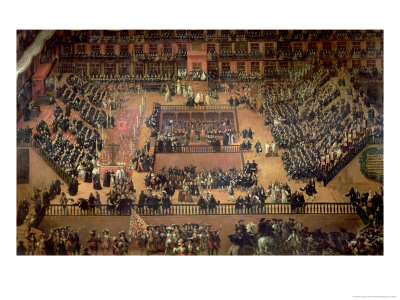 Auto De Fe in the Plaza Mayor, Madrid, 30 June 1680 (Detail)