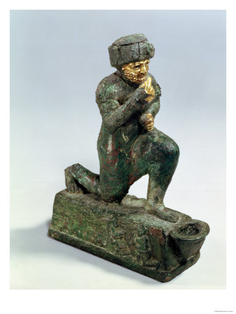 Hammurabi, King of Babylon, Praying Before a Sacred Tree, circa 1750 BC