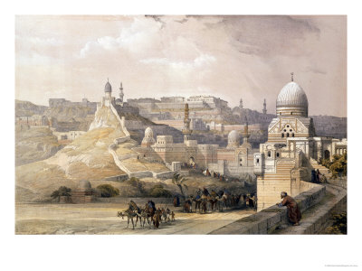 The Citadel of Cairo, from "Egypt and Nubia," Vol.3