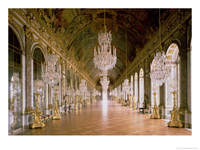 The Galerie Des Glaces 1678