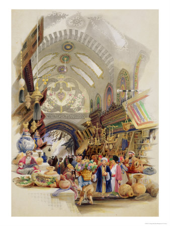 The Missr Tcharsky, or Egyptian Market, in Constantinople Giclee Print