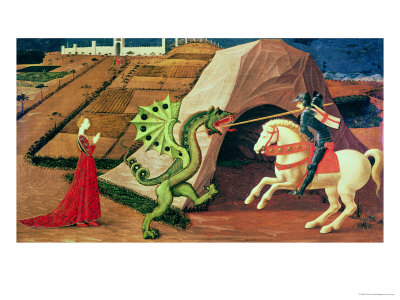 St. George and the Dragon, circa 1439-40