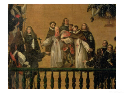 Auto De Fe in the Plaza Mayor in Madrid, Detail, 1680 (Detail)