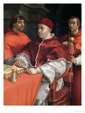 Portraits of Leo X Cardinal Luigi De