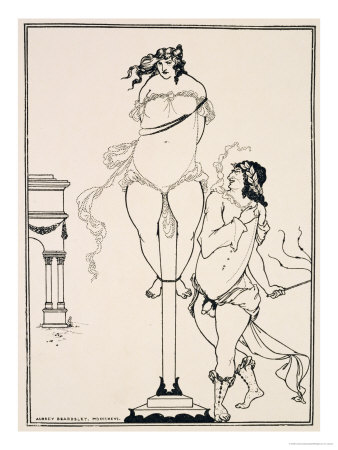 Juvenal Scourging Woman, Illustration from