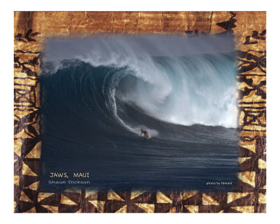 Jaws, Maui ,  Surfer Shaun Dickson 1
