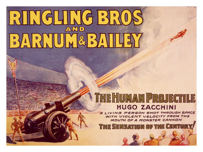 Ringling Brothers Circus: Projectile Man