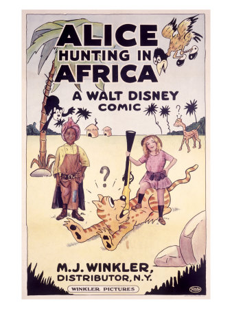 Alice Hunting in Africa, a Walt Disney Comic