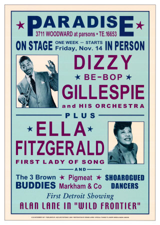 Dizzy Gillespie and Ella Fitzgerald at Paradise, Detroit, 1947