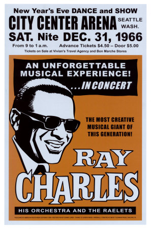 Ray Charles at the City Center Arena, Seattle, 1966