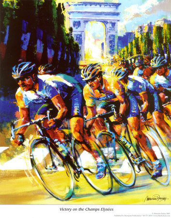 Victory on the Champs-Elysees