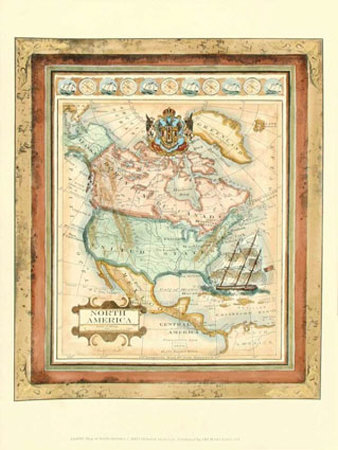 Map of North America