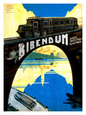 Michelin, Auto Train Tire Posters