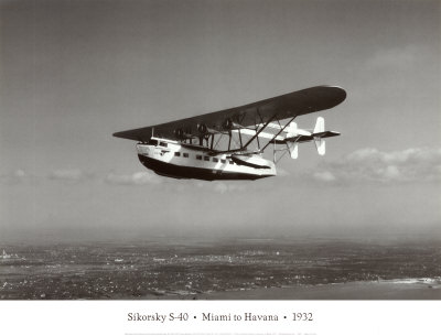Sikorsky S-40, Miami to Havana, 1932