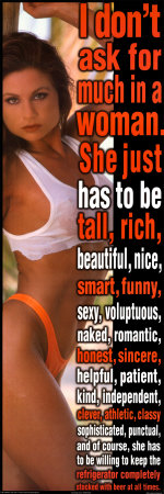 Buy I Don't Ask Much In A Woman at AllPosters.com