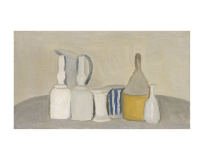 Still Life of Bottles and Pitcher, 1946