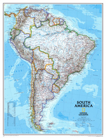 South America Political Map
