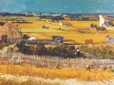 Buy Harvest at Arles, c.1888 at AllPosters.com