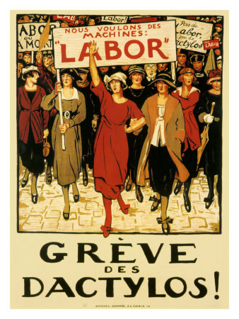 Womens Labor Force, Greve des Dactylos